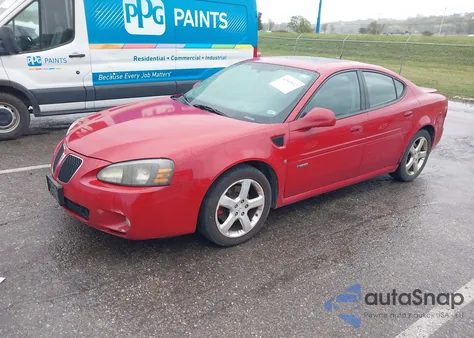 2007 Pontiac Grand Prix Gxp z USA, uszkodzony, nr VIN 2G2WC58C371223455